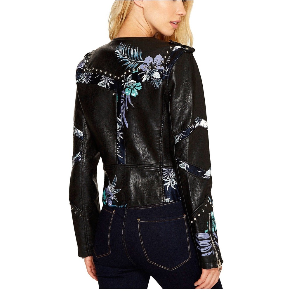 Blank NYC Vegan Leather Moto Jacket